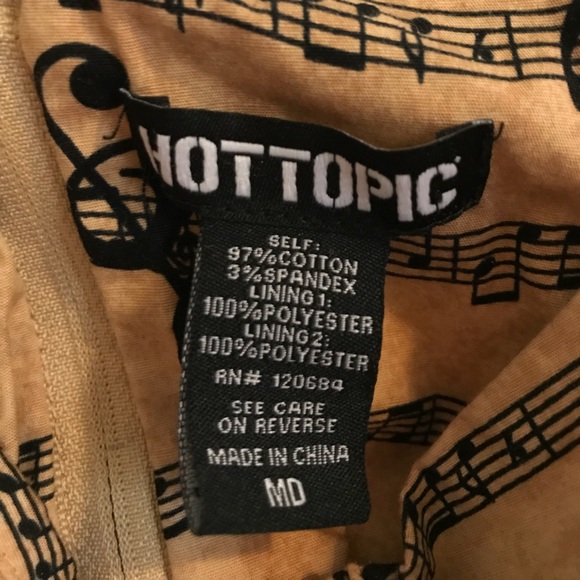 Hot Topic Dresses Hot Topic Music Dress Poshmark